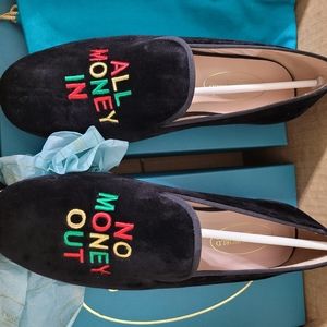 Custom Velvet Loafers